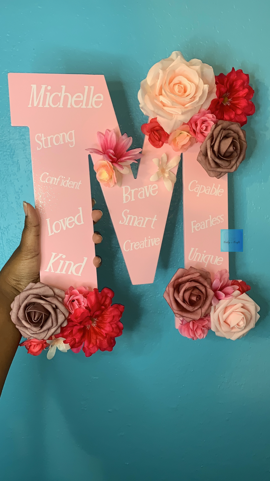 Floral Affirmation Letter