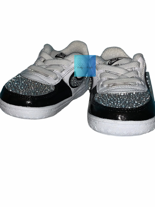 Bling Nike Crib Force 1