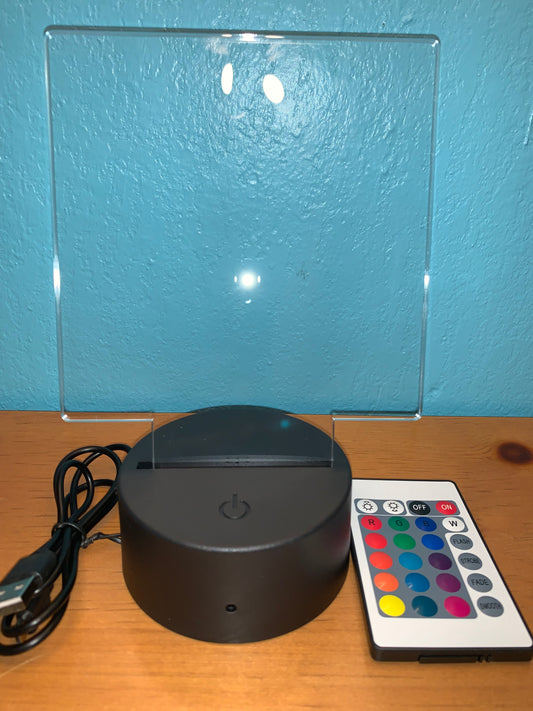 Character Nightlight - Round Black Base